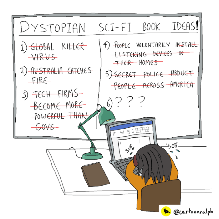 Dystopian sci-fi stories