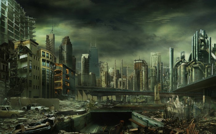 Post-apocalyptic sci-fi